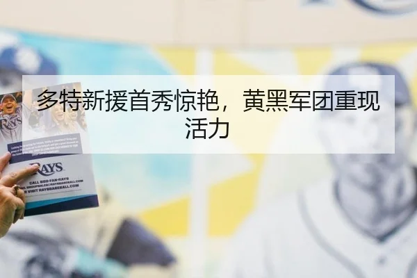 多特新援首秀惊艳，黄黑军团重现活力